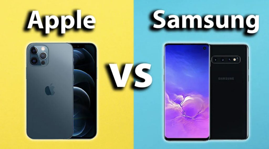 Apple and Samsung now have almost the same market share in smartphone sales